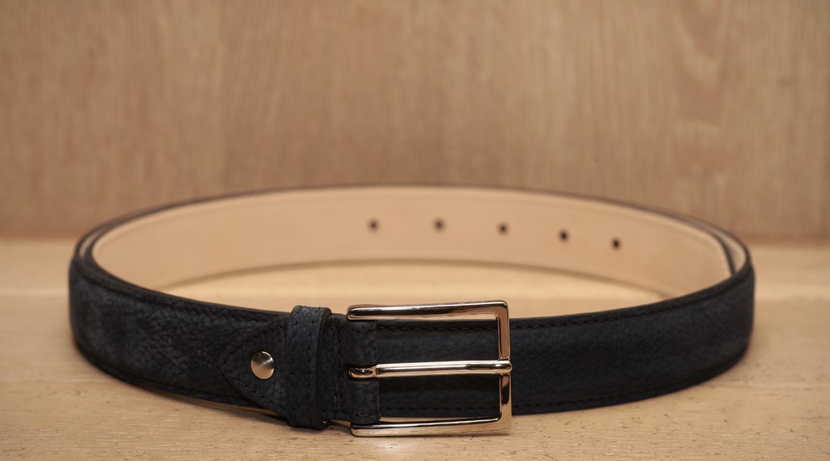ceinture taurillon nubuck – Image 5